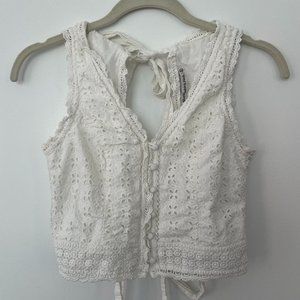 Abercrombie Tie Crop Top